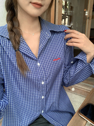 niche embroidered Shirt