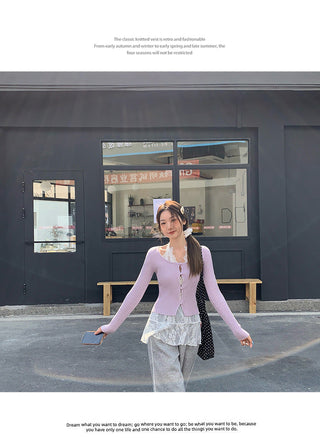 Korean purple low Top
