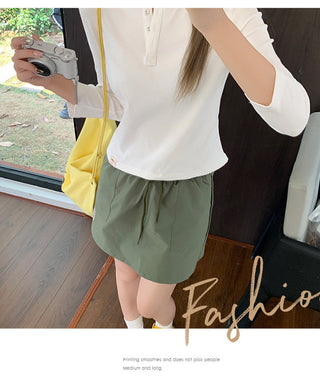 spring casual white Top