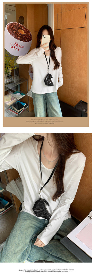 draping white Top