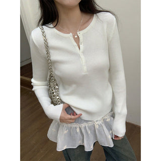 elegant pink button Top