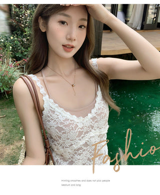 American lace sling Top