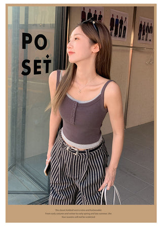 unique contrast colors Top
