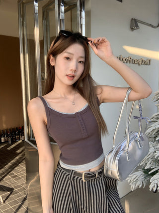 unique contrast colors Top