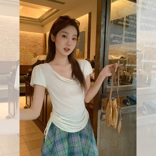 pure pleated tie Top 01