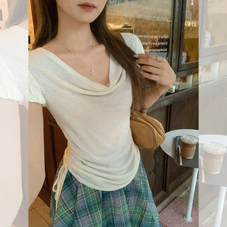 pure pleated tie Top 01
