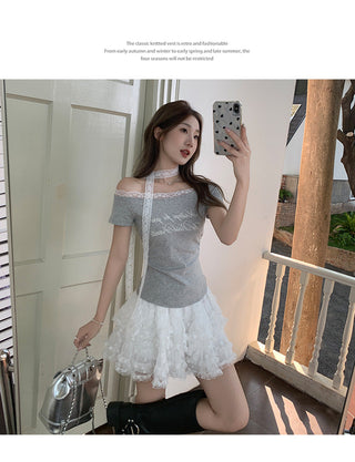 hot off-shoulder lace