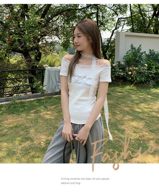 hot off-shoulder lace