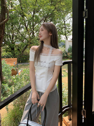 hot off-shoulder lace