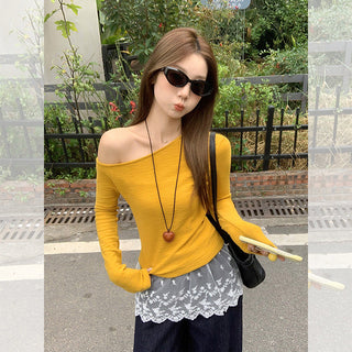 apricot slant shoulder