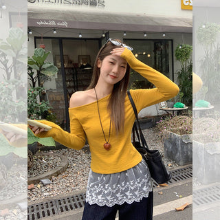 apricot slant shoulder