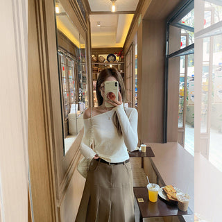 apricot slant shoulder
