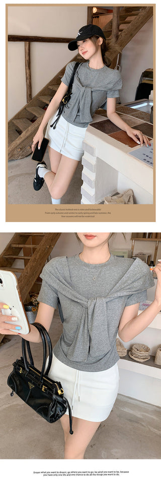 Korean shawl Top
