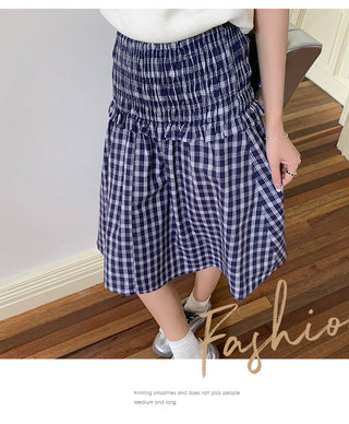 unique elastic waist Skirt