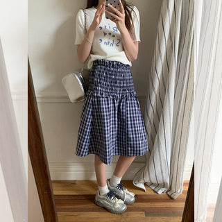 unique elastic waist Skirt