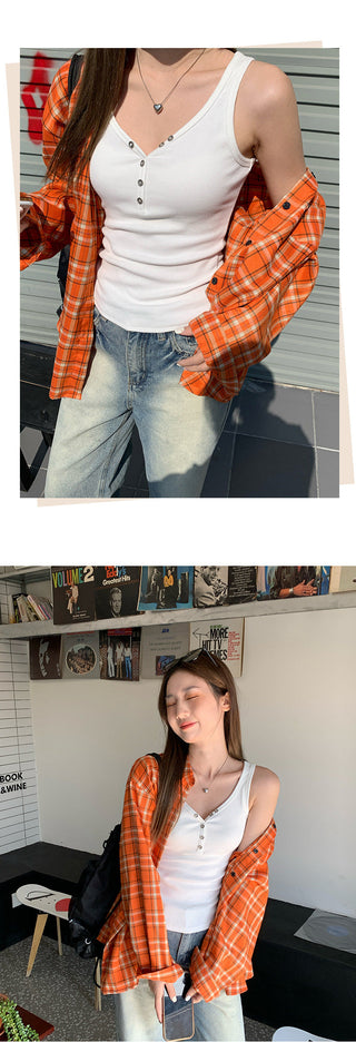 sweet white half-open Shirt