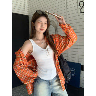 sweet white half-open Shirt