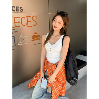 sweet white half-open Shirt