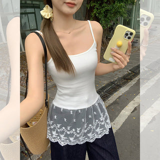 lace stitching  Top