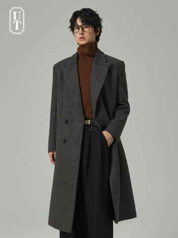 closure collar coat