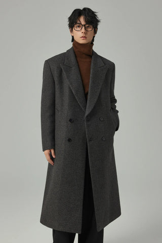 closure collar coat