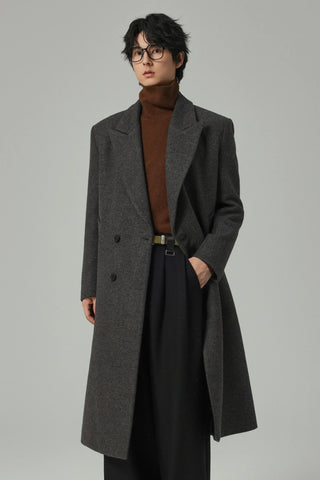 closure collar coat