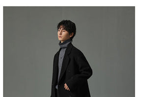 slim woolen pants