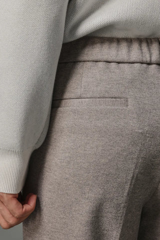 slim woolen pants