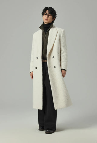 mohair velvet coat