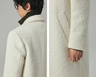 mohair velvet coat