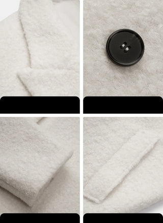 mohair velvet coat