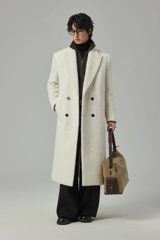 mohair velvet coat