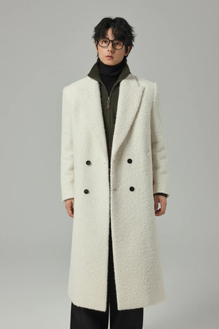 mohair velvet coat