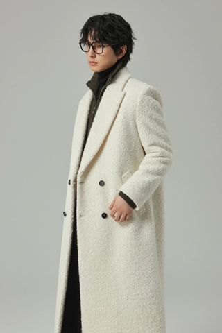 mohair velvet coat