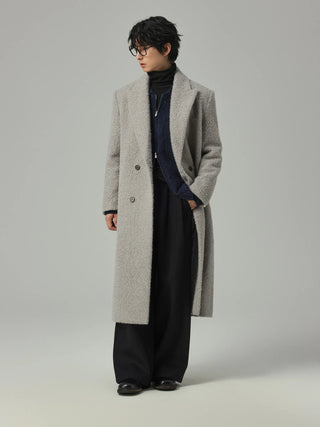 mohair velvet coat