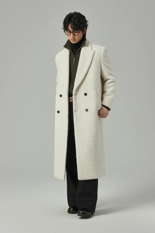 mohair velvet coat