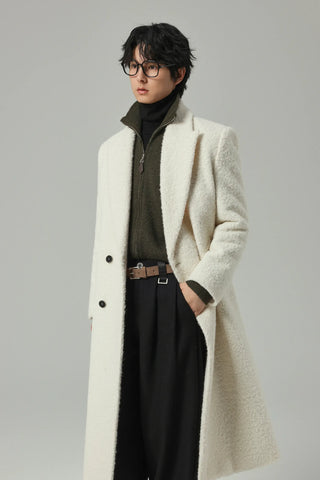 mohair velvet coat