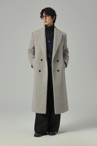 mohair velvet coat