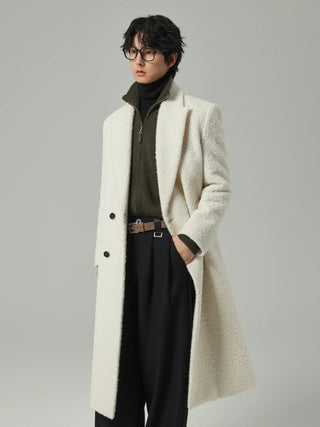 mohair velvet coat