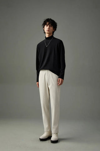 half turtleneck shirt