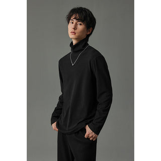 half turtleneck shirt