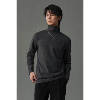 half turtleneck shirt