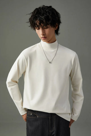 half turtleneck shirt