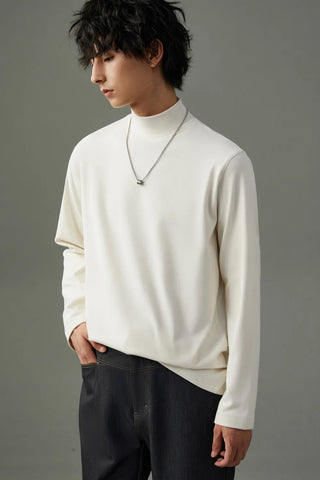 half turtleneck shirt