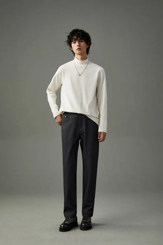 half turtleneck shirt