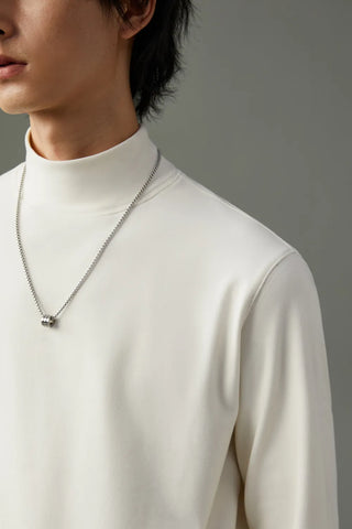 half turtleneck shirt