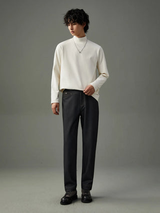 half turtleneck shirt