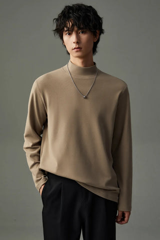 half turtleneck shirt