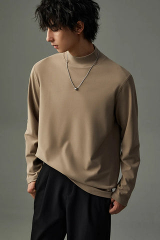half turtleneck shirt