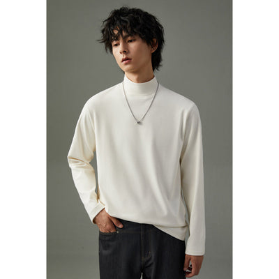half turtleneck shirt